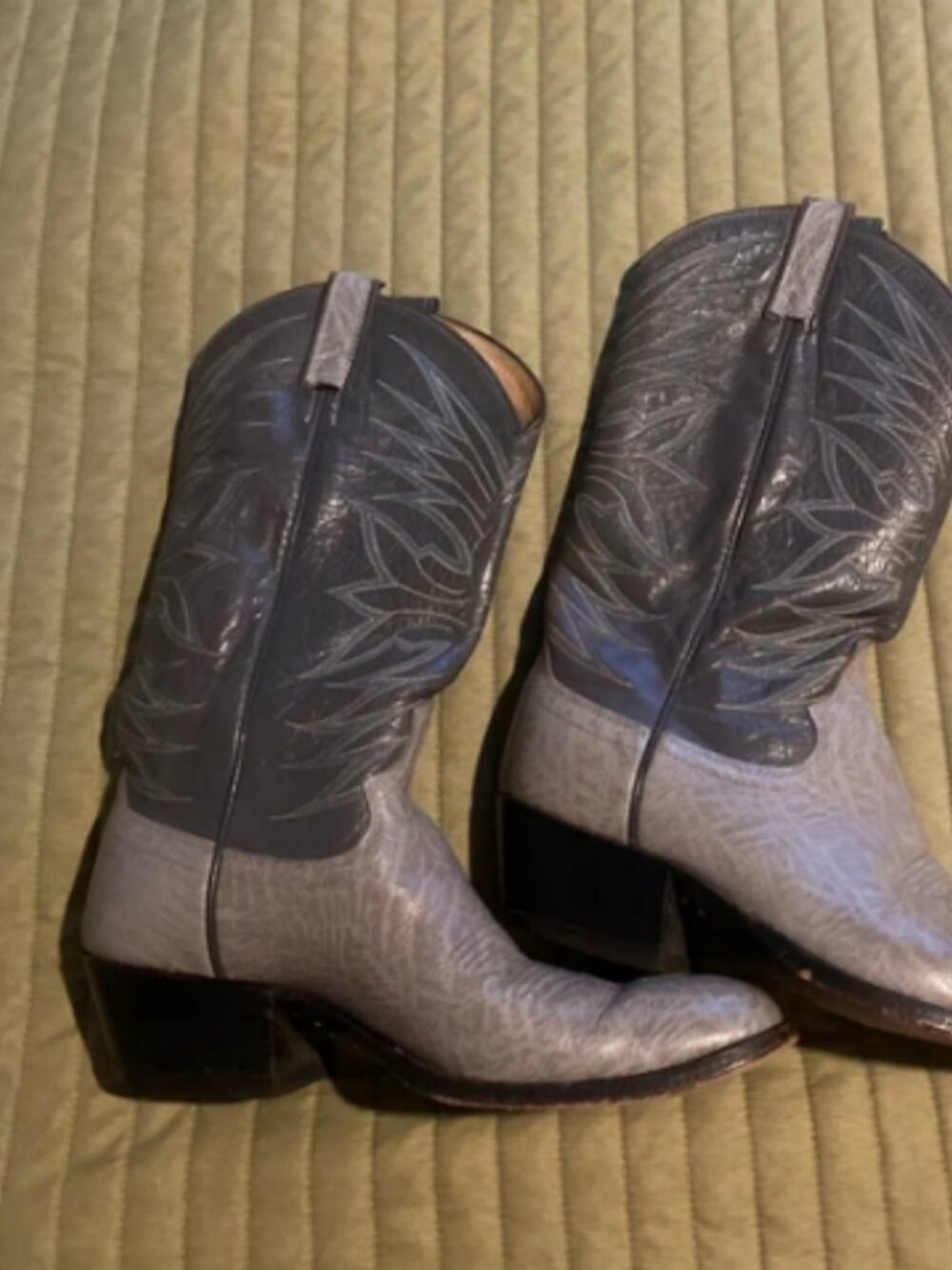 grey boots